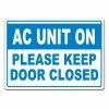 Lynch Sign 14 in. x 10 in. Keep Door Closed Sign Printed on More Durable Thicker Longer Lasting Styrene Plastic -Nostalgic Warehouse Sales blue lynch sign business signs r 280 64 1000