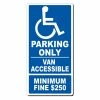 Lynch Sign 12 in. x 24 in. x 0.032 Aluminum Van Accessible Parking 1 Lynch Sign 12 in. x 24 in. x 0.032 Aluminum Van Accessible Parking -Nostalgic Warehouse Sales blue lynch sign parking signs hp 6mt 64 1000
