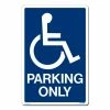 Lynch Sign 12 in. x 18 in. Accessible Parking Only Sign Printed on More Durable, Thicker, Longer Lasting Styrene Plastic 1 Lynch Sign 12 in. x 18 in. Accessible Parking Only Sign Printed on More Durable, Thicker, Longer Lasting Styrene Plastic -Nostalgic Warehouse Sales blue lynch sign safety signs r 13 64 1000
