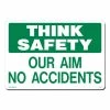 Lynch Sign 14 in. x 10 in. Think Safety Sign Printed on More Durable, Thicker, Longer Lasting Styrene Plastic -Nostalgic Warehouse Sales green lynch sign safety signs th 1 64 1000