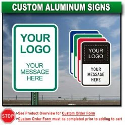 Lynch Sign 10 in. x 14 in. Custom Aluminum Sign