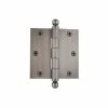 Nostalgic Warehouse 3.5 in. Ball Tip Residential Hinge with Square Corners in Antique Pewter -Nostalgic Warehouse Sales nostalgic warehouse door hinges 728346 64 1000
