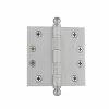Nostalgic Warehouse 4 in. Ball Tip Heavy Duty Hinge with Square Corners in Satin Nickel -Nostalgic Warehouse Sales nostalgic warehouse door hinges 728373 64 1000