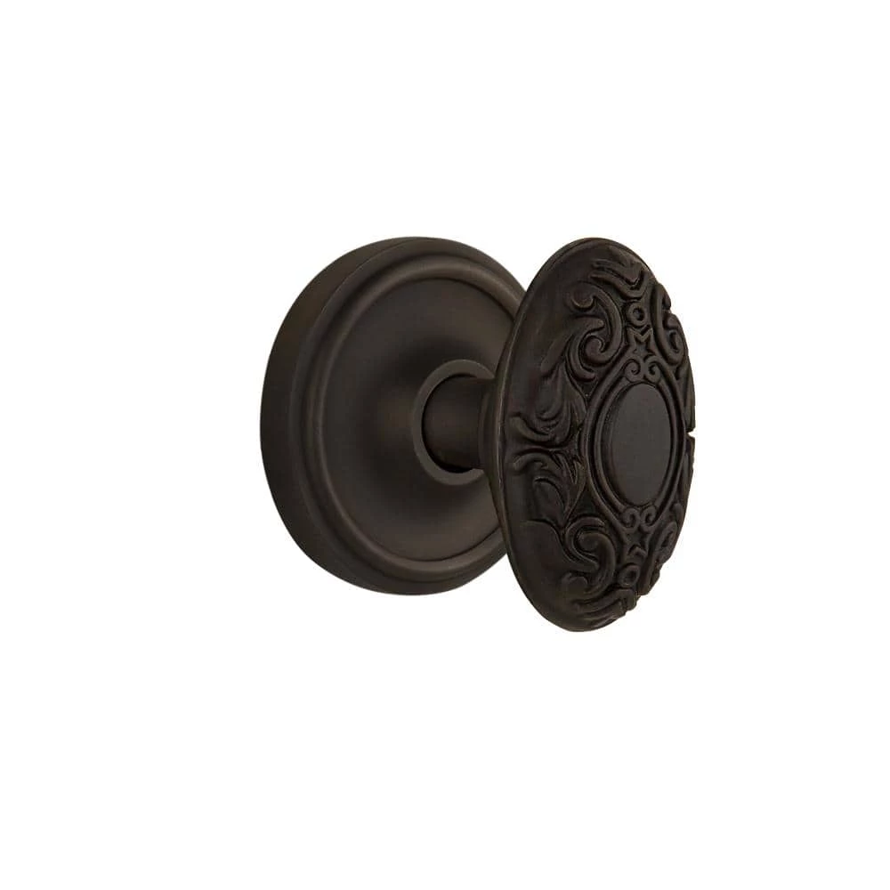 Nostalgic Warehouse Classic Rosette Single Dummy Victorian Door Knob in Oil-Rubbed Bronze 3 Nostalgic Warehouse Classic Rosette Single Dummy Victorian Door Knob in Oil-Rubbed Bronze