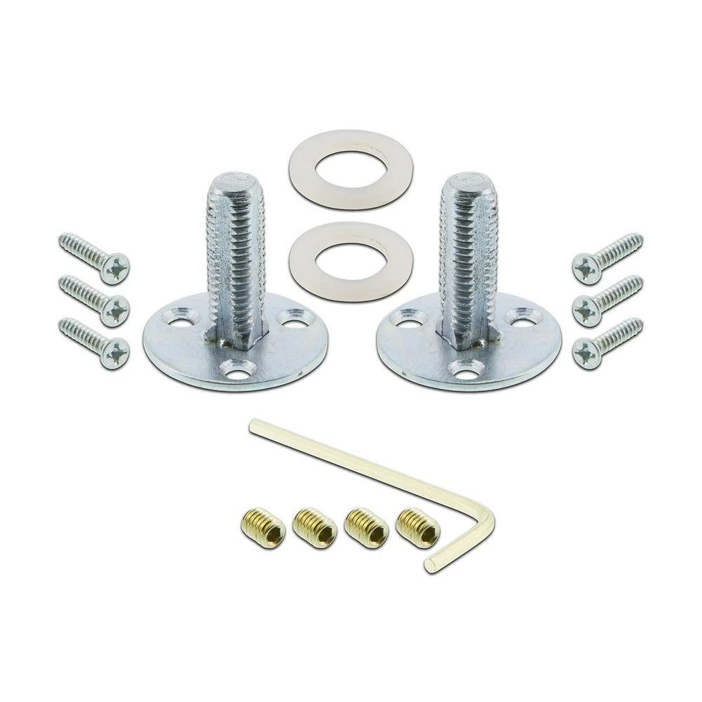 Nostalgic Warehouse Studio Plate Double Dummy Round Clear Crystal Glass Door Knob in Polished Brass 4 Nostalgic Warehouse Studio Plate Double Dummy Round Clear Crystal Glass Door Knob in Polished Brass - Image 2