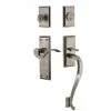 Nostalgic Warehouse New York Plate 2-3/4 in. Backset Antique Pewter S-Grip Entry Set Manor Door Handle -Nostalgic Warehouse Sales nostalgic warehouse entry door handles 767642 64 1000