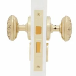 Nostalgic Warehouse Classic Rosette Interior Mortise Victorian Door Knob in Polished Brass -Nostalgic Warehouse Sales nostalgic warehouse entry door knobs 701166 a0 1000