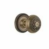 Nostalgic Warehouse Rope Rosette Interior Mortise Egg and Dart Door Knob in Antique Brass -Nostalgic Warehouse Sales nostalgic warehouse entry door knobs 702570 64 1000