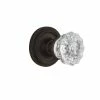Nostalgic Warehouse Rope Rosette Interior Mortise Crystal Glass Door Knob in Oil-Rubbed Bronze -Nostalgic Warehouse Sales nostalgic warehouse entry door knobs 704954 64 1000
