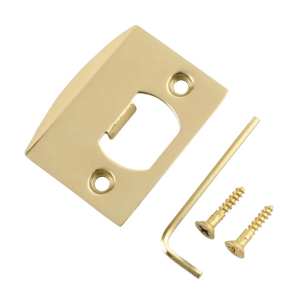 Nostalgic Warehouse Victorian Plate 2-3/8 in. Backset Polished Brass Passage Hall/Closet Parlor Lever 5 Nostalgic Warehouse Victorian Plate 2-3/8 in. Backset Polished Brass Passage Hall/Closet Parlor Lever - Image 3