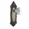 Nostalgic Warehouse Victorian Plate 2-3/8 in. Backset Antique Pewter Passage Hall/Closet Waldorf Door Knob -Nostalgic Warehouse Sales nostalgic warehouse passage door knobs 704055 64 1000
