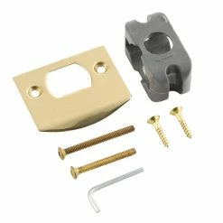 Nostalgic Warehouse Studio Plate 2-3/8 in. Backset Polished Brass Privacy Bed/Bath Crystal Glass Door Knob -Nostalgic Warehouse Sales nostalgic warehouse privacy door knobs 713308 40 1000