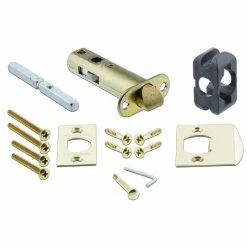Nostalgic Warehouse Studio Plate 2-3/8 in. Backset Polished Brass Privacy Bed/Bath Crystal Glass Door Knob -Nostalgic Warehouse Sales nostalgic warehouse privacy door knobs 713308 66 1000
