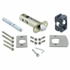 Nostalgic Warehouse Classic Rosette 2-3/4 in. Backset Satin Nickel Privacy Bed/Bath Deco Door Knob -Nostalgic Warehouse Sales nostalgic warehouse privacy door knobs 713399 76 1000