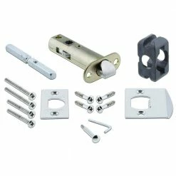 Nostalgic Warehouse Classic Rosette 2-3/8 in. Backset Bright Chrome Privacy Bed/Bath Chateau Door Knob -Nostalgic Warehouse Sales nostalgic warehouse privacy door knobs 713914 76 1000