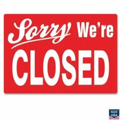 Lynch Sign 14 in. x 10 in. Come in We're Open/Closed Sign Printed on More Durable Thicker Longer Lasting Styrene Plastic 7 Lynch Sign 14 in. x 10 in. Come in We're Open/Closed Sign Printed on More Durable Thicker Longer Lasting Styrene Plastic -Nostalgic Warehouse Sales red lynch sign business signs r 227 4f 1000