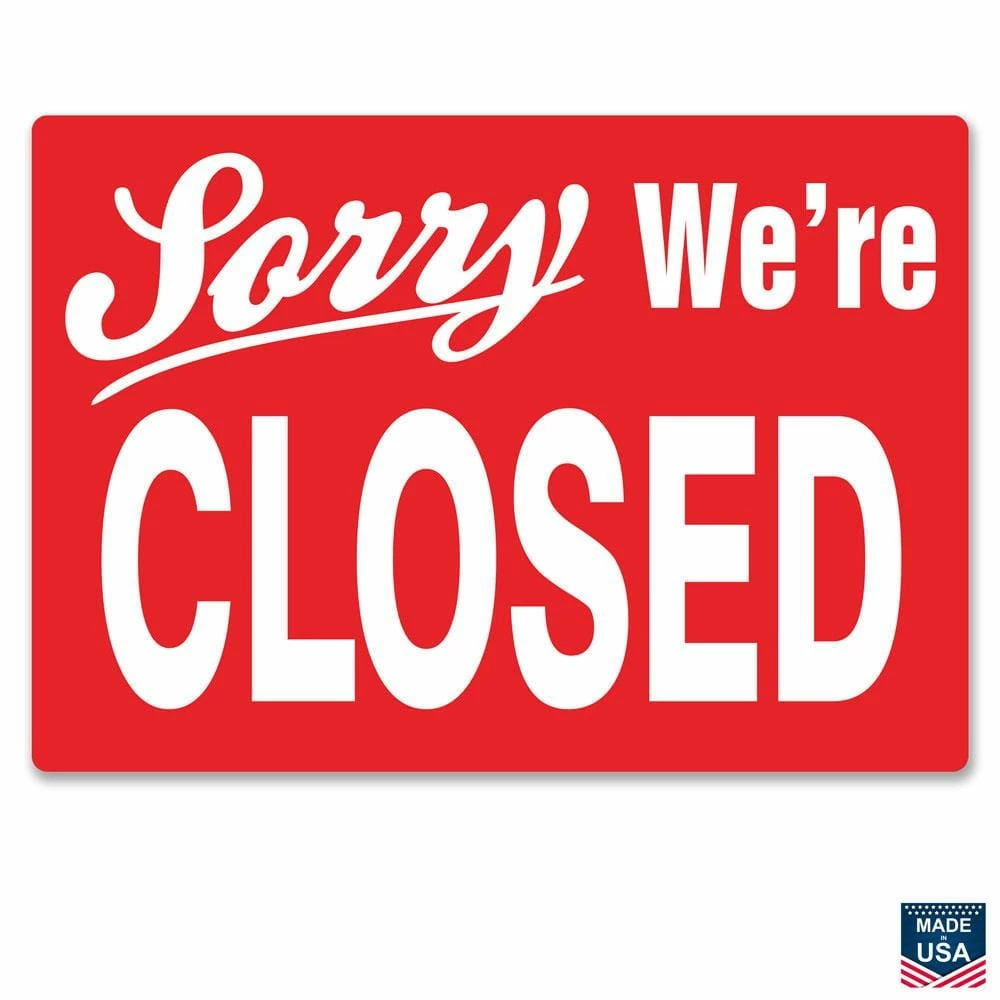 Lynch Sign 14 in. x 10 in. Come in We're Open/Closed Sign Printed on More Durable Thicker Longer Lasting Styrene Plastic 5 Lynch Sign 14 in. x 10 in. Come in We're Open/Closed Sign Printed on More Durable Thicker Longer Lasting Styrene Plastic - Image 3