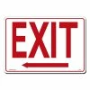 Lynch Sign 14 in. x 10 in. Exit with Arrow Left Sign Printed on More Durable, Thicker, Longer Lasting Styrene Plastic -Nostalgic Warehouse Sales white lynch sign business signs es 3 64 1000
