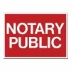Lynch Sign 20 in. x 14 in. Notary Public Sign Printed on More Durable, Thicker, Longer Lasting Styrene Plastic 2 Lynch Sign 20 in. x 14 in. Notary Public Sign Printed on More Durable, Thicker, Longer Lasting Styrene Plastic -Nostalgic Warehouse Sales white lynch sign business signs gen 20 64 1000