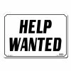Lynch Sign 14 in. x 10 in. Help Wanted Sign Printed on More Durable, Thicker, Longer Lasting Styrene Plastic -Nostalgic Warehouse Sales white lynch sign business signs r 166 64 1000