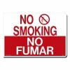 Lynch Sign 14 in. x 10 in. No Smoking - No Fumar Sign Printed on More Durable, Thicker, Longer Lasting Styrene Plastic -Nostalgic Warehouse Sales white lynch sign safety signs bls 1 64 1000
