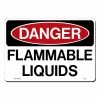 Lynch Sign 14 in. x 10 in. Danger Flammable Liquids Sign Printed on More Durable, Thicker, Longer Lasting Styrene Plastic -Nostalgic Warehouse Sales white lynch sign safety signs ds 19 64 1000