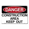 Lynch Sign 14 in. x 10 in. Danger Construction Sign Printed on More Durable, Thicker, Longer Lasting Styrene Plastic -Nostalgic Warehouse Sales white lynch sign safety signs ds 45 64 1000