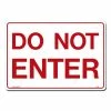 Lynch Sign 14 in. x 10 in. Do Not Enter Sign Printed on More Durable, Thicker, Longer Lasting Styrene Plastic -Nostalgic Warehouse Sales white lynch sign safety signs r 162 64 1000