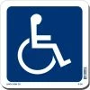 Lynch Sign 7 in. x 7 in. Blue on White Plastic Accessible Symbol Sign 2 Lynch Sign 7 in. x 7 in. Blue on White Plastic Accessible Symbol Sign -Nostalgic Warehouse Sales white lynch sign safety signs r 94 64 1000